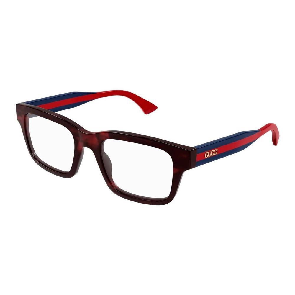 Nwt Gucci Gg1865o-009 Havana Blue 54mm Eyeglasses